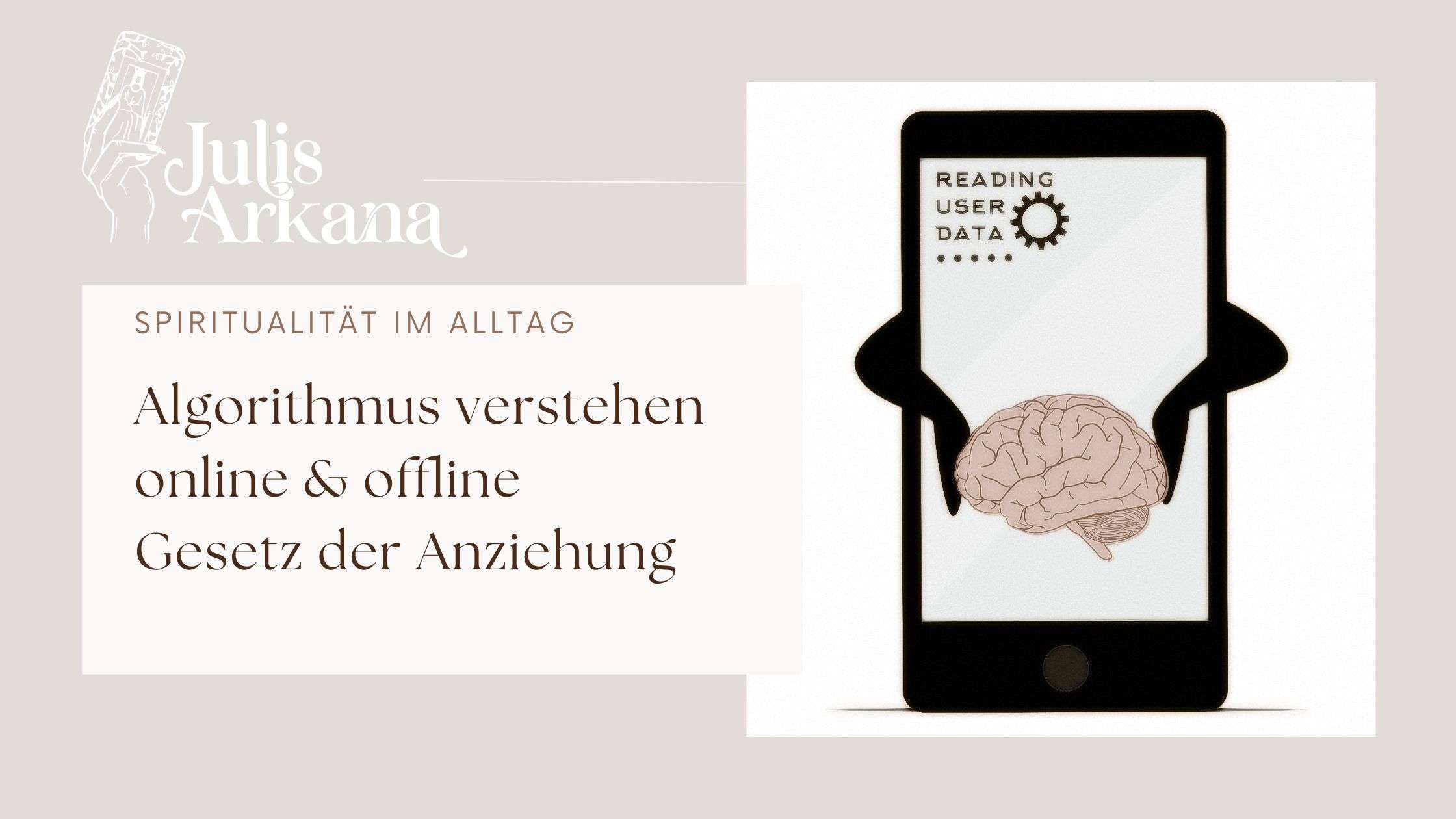 Mehr über den Artikel erfahren Algorithmus deines Lebens