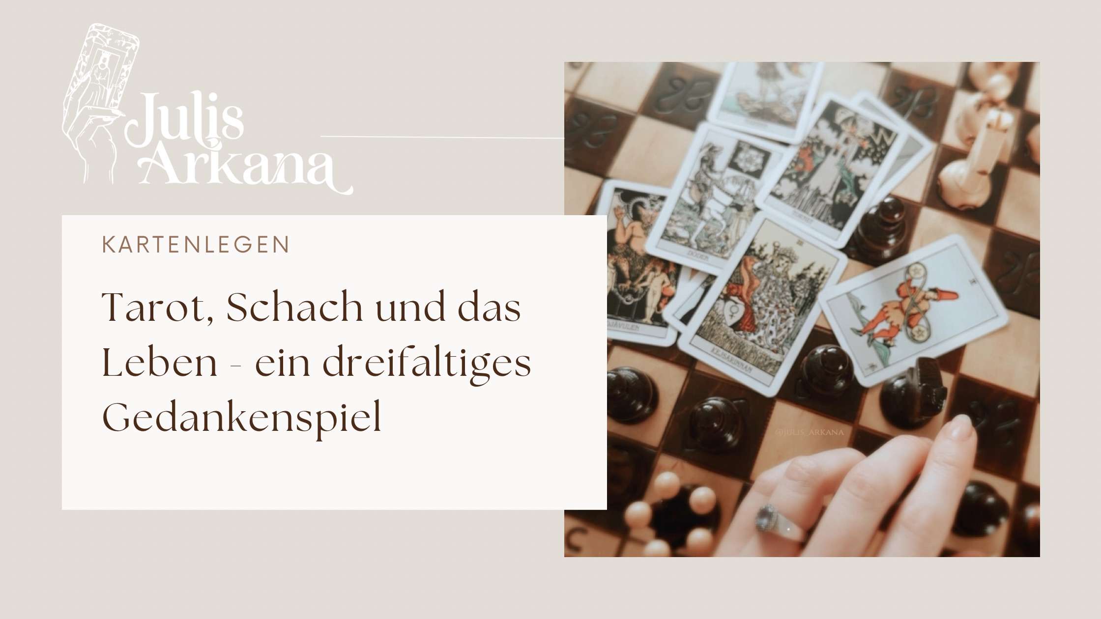 Mehr über den Artikel erfahren Tarot und Schach