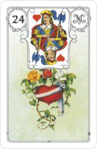 Mehr über den Artikel erfahren Lenormand Herz Bedeutung