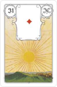 Mehr über den Artikel erfahren Lenormand Sonne Bedeutung