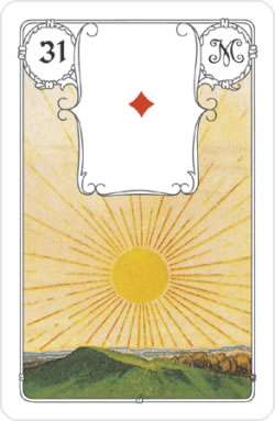 Mehr über den Artikel erfahren Lenormand Sonne Bedeutung