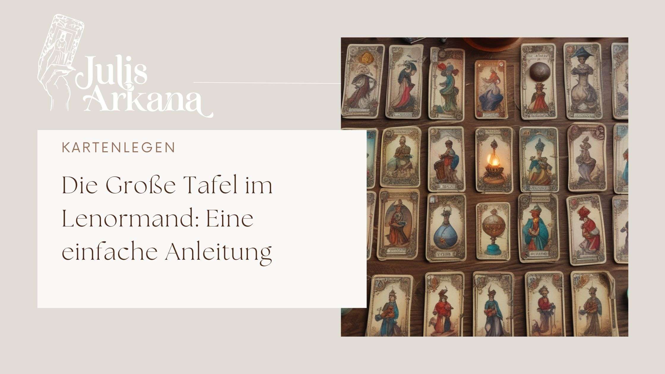 Du betrachtest gerade Große Tafel Lenormand