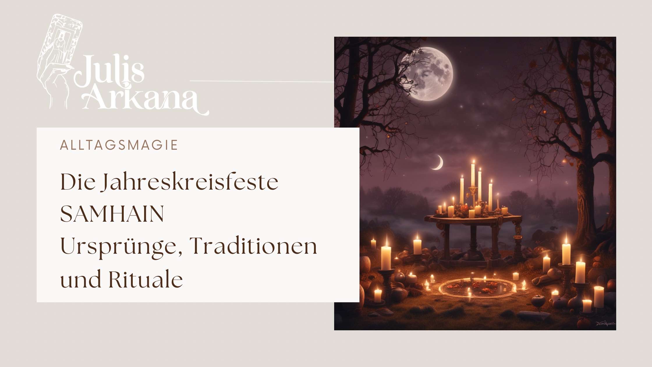 Mehr über den Artikel erfahren Jahreskreisfeste Samhain